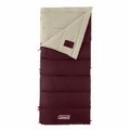 Coleman Sleeping Bag Autumn Glen Burgundy 2-in H X 33-in W X 75-in L Burgundy 2149521